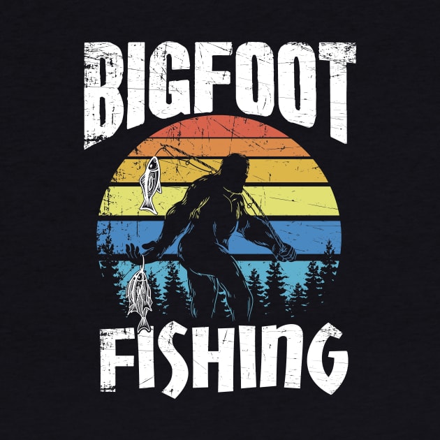 Bigfoot fishing by captainmood